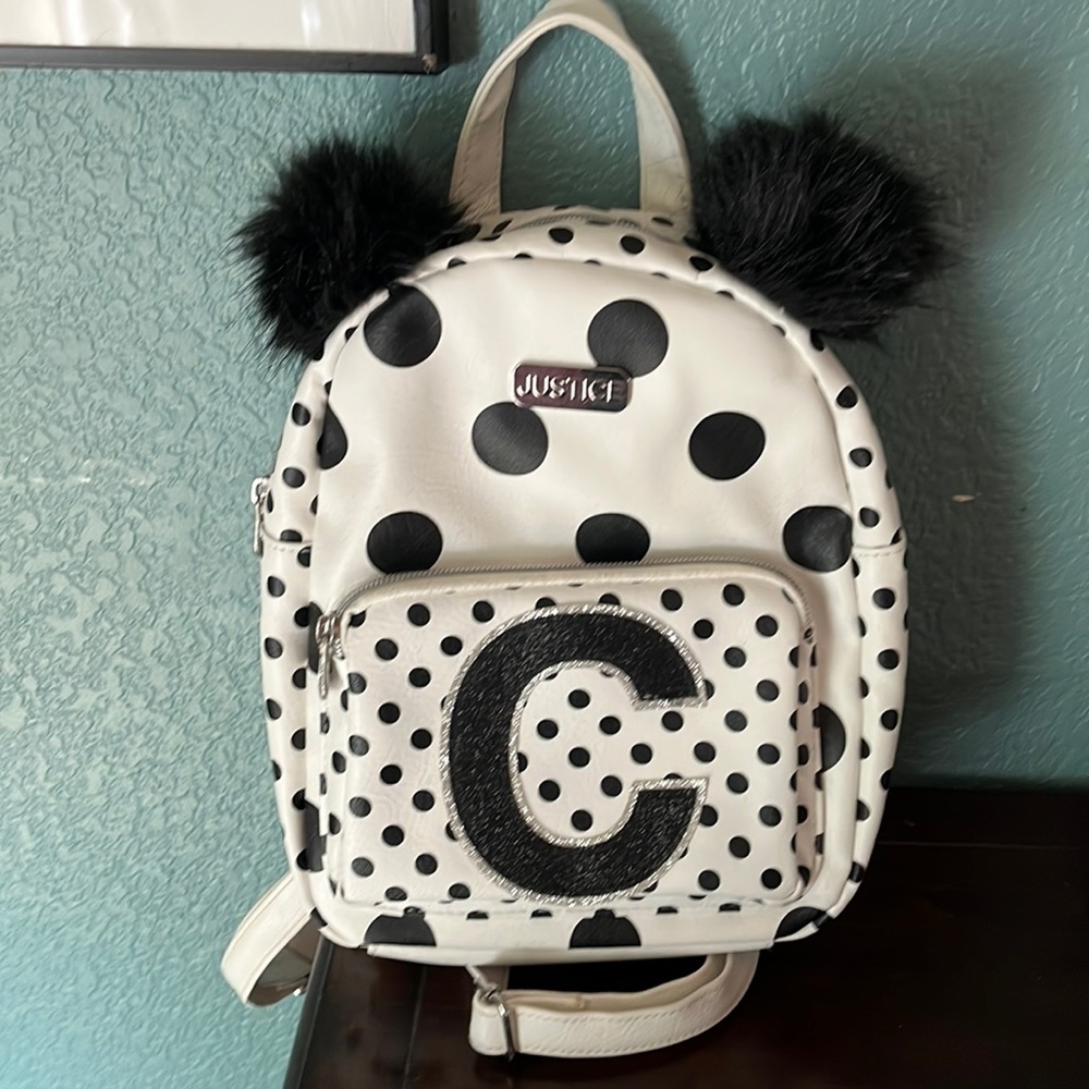 Justice mini backpack monogram C
